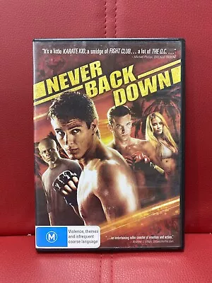 Never Back Down DVD • $6