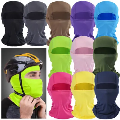 Balaclava Face Mask Cooling Neck Gaiter UV Protector Ski Scarf Hat For Men Women • $3.99
