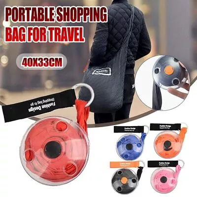 Large Capacity Folding Telescopic Storage Bag Portable Shopping Bag For Travel • $9.85