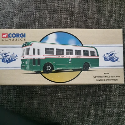 £8 • Buy Corgi 97018 Weymann Single Deck Bus - Dundee Corporation - Limited Edition Mib