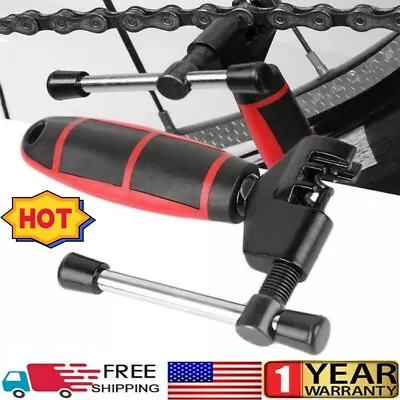 Bicycle Chain Splitter Breaker Repair Tool Mountain Bike Rivet Link Pin Remover • $6.99