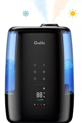 Humidifier Grelife 5L Ultrasonic Warm And Cool Mist Top Fill Air Vaporizer • $48