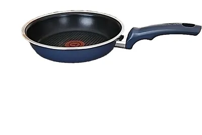 T-FAL ~ BLUE ~ 8  Frypan ~ Non-Stick ~ Thermo-Spot ~ Oven & Dishwasher Safe • $24