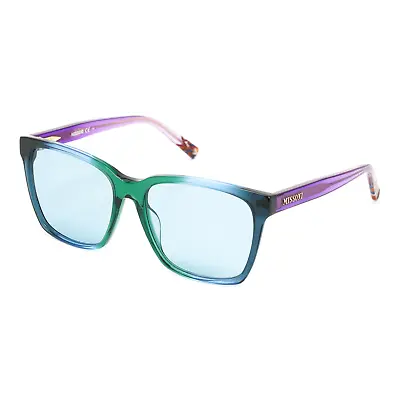 Missoni Women's Sunglasses Square Green Azure MIS 0008/S DCF • £104.99