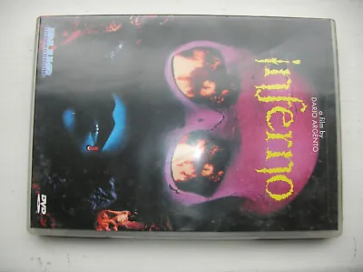 Inferno DVD 1980 Dario Argento Classic Italian Horror BLUE UNDERGROUND R1 IMPORT • £12.50