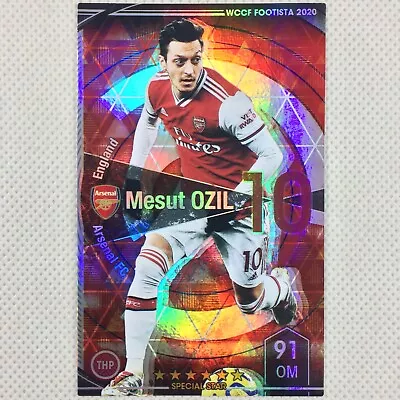 Panini WCCF FOOTISTA 2020 Mesut Ozil Arsenal F20-5 2-R Real Madrid Germany Japan • $10