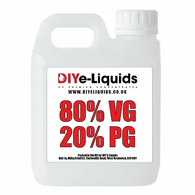 Vegetable Glycerine Propylene Glycol Mix EP/USP FOOD COSMETIC GRADE KOSHER VG PG • £47.99