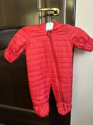 M&S Baby Boy  Girl Snowsuit Size 0-3 Months  • £5