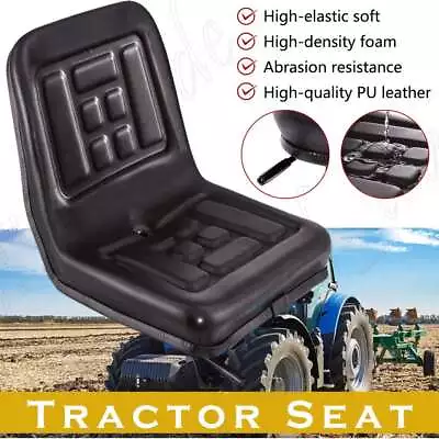 Tractor Seat Forklift Excavator Universal Suspension Back Backrest Truck Chair • $71.55