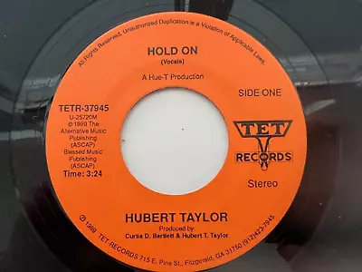 Obscure Gospel Modern Soul Synth 45 / Hubert Taylor  Hold On  VG++~ Hear • $132