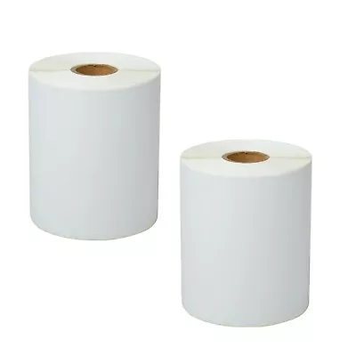 2 Rolls 250 Labels 4X6 Direct Thermal For Zebra LP 2824 2844 2442 Eltron ZP450 • $19.99