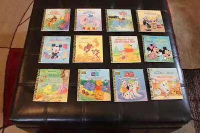 12 Vintage Disney First Little Golden Books 1980's & 1990's • $15