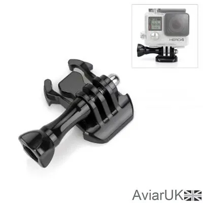 GoPro Hero Action Camera Quick Release Helmet Mount Base Clamp Motorbike Bike UK • £3.45