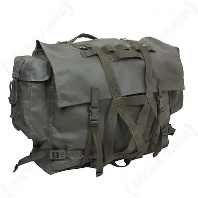 £25.95 • Buy Original Swiss Army Rucksack - Surplus Backpack Bag Military Water Resistant