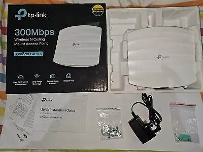 TP-LINK EAP115 300Mbps Wireless Ceiling Mount Access Point • £10