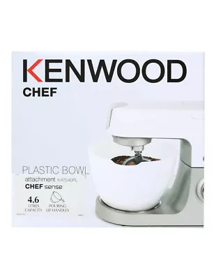 Kenwood Bowl Plastic Kenlyte KAT540PL Chef Sense 4.6L KVC50 KVC5000 KVC5030 • $39