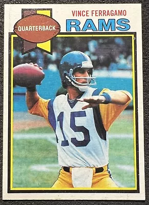 1979 Topps Vince Ferragamo (rams) Rc #409 Nm/mt • $2.50