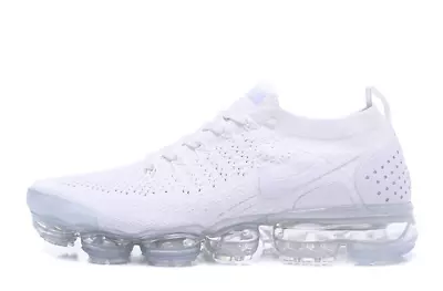 DS Nike Air VaporMax Flyknit 2 Men's Pure White Air Cushion Shoes Brand New • $153.93