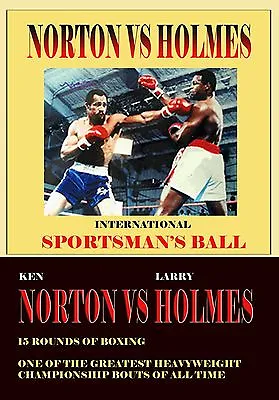 Larry Holmes & Ken Norton 1978 Championship Fight Original Broadcast Boxing Dvd • $9.95