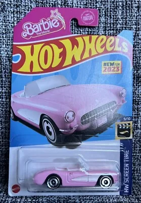 Hot Wheels Barbie 1956 Corvette (pink) 1:64 Scale • $4.99