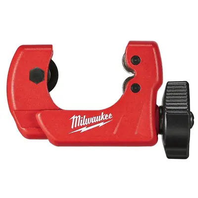 Milwaukee Copper Tubing Cutter Mini Pipe Plumbing Heavy Duty 1/8 - 1-1/8 In Cuts • $23.76