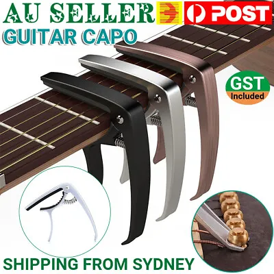 $6.45 • Buy Alloy Guitar Capo Quick Change Release Trigger Clamp For Guitar Ukulele Bass