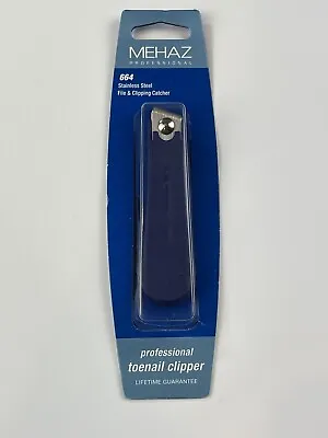 Mehaz #664 Stainless Steel Angled Professional Toenail Nail Clipper NEW • $9.95