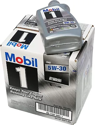 Mobil 1 Advanced Full Synthetic Motor Oil 5W-30 6-pack Of 1 Quarts • $89.99