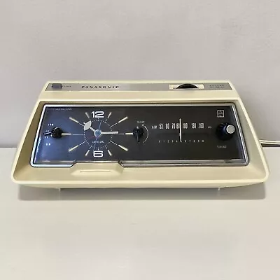Vintage Panasonic RC-1119 Analog Clock Radio AM Alarm Read Desc • $39.50