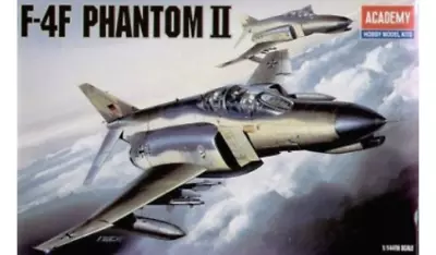 Academy 1/144 F-4F Phantom II Plastic Model Kit [12611] • $9.99