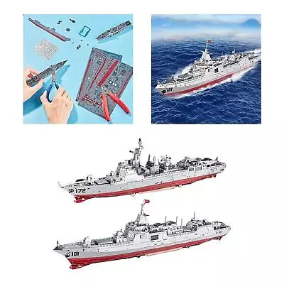 DIY Aircraft Carrier Kits 1/1000 Assembled Ship Model For • £14.81