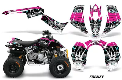 ATV Graphics Kit Quad Decal Sticker For Can-Am DS90 2007-2018 Frenzy White • $129.95