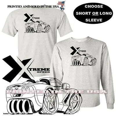 Chevrolet Chevy Corvette C6 Xtreme Speed Digirods / Koolart Cartoon Car T Shirt  • $22.95