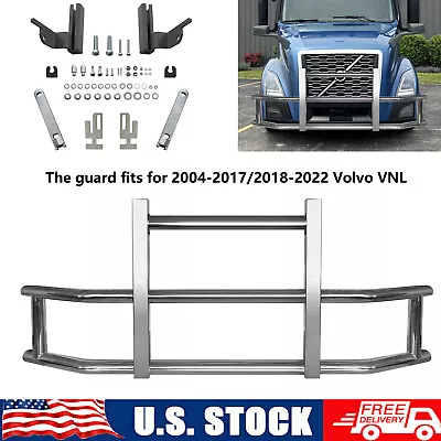 Front Deer Guard Bumper For 2004-2017 Volvo VNL 2018-2022 Semi Truck W/Brackets • $745