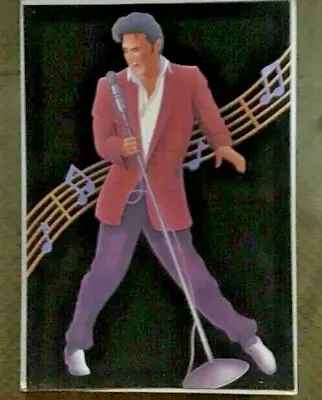 Elvis Presley- Velvet Elvis Birthday Card W/envelope - Nice!!!!!! • $9.99