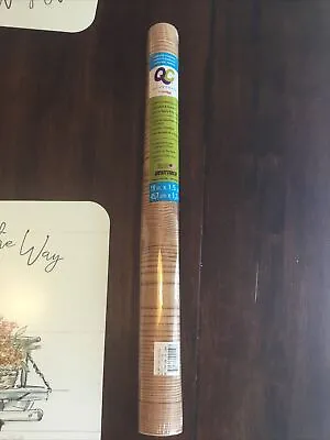 Contact Paper Knotty Pine Brown Wood Grain Shelf Liner 1 Roll 4.5 Ft Crafts • $9