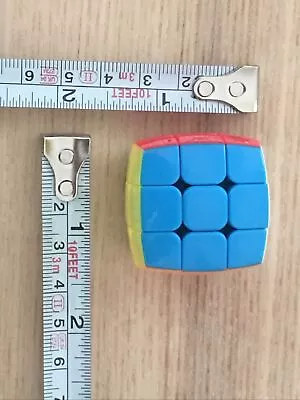 Magic Cube 3x3x3 3.5cm 1.25in Speed Smooth Pillow Twisty Puzzle Pocket Mini • $6