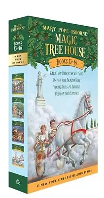 Magic Tree House Boxed Set Books 13-16: Vacation Under The Volcano Day Of ... • $7.52