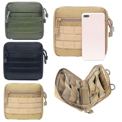 Tactical Admin Pouch Molle Utility Pocket EDC Tool Bag Organizer 3 Color • $13.88