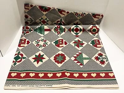 Vintage 1992 Marti Michell Fabric Traditions Christmas Quilt Design 2 Yards • $15.95