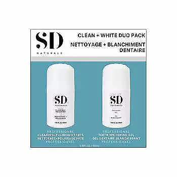 SPA DENT NATURALS Clean + White Duo Pack 2 X 50 ML 000222874 • $57.39