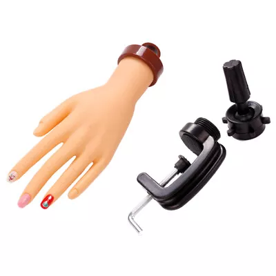  Fake Hand For Nails Model Art Accessory Accessories Acrylic • £19.25