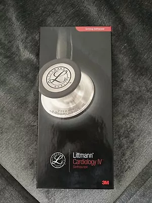 3M 6158 Littmann Cardiology IV Standard-Finish Chest Diagnostic Stethoscope 27  • $190