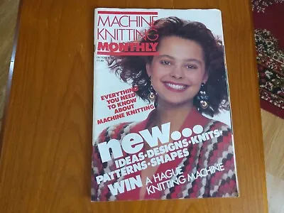 £4.50 • Buy Machine Knitting Monthly Magazine, October 1989