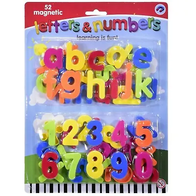£4.45 • Buy Large Magnetic Letters & Numbers Alphabet Fridge Magnets Toys Boys Girls Kids