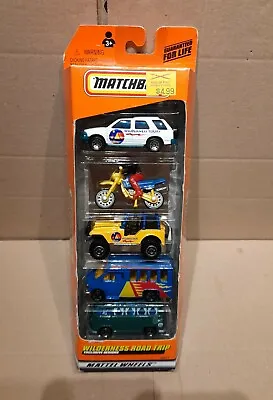 Matchbox Wilderness Road Trip 5 Pack  Isuzu Jeep VW Etc  • £19.99