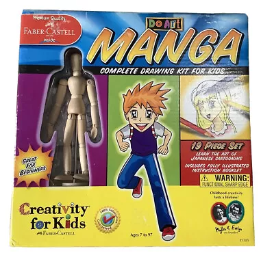 Japanese Manga Complete Drawing Kit W/ Step-by-Step Project Book - DO ART #1585 • $14