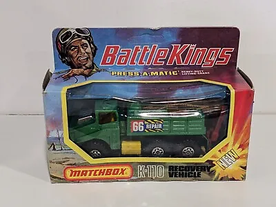 Matchbox Battle Kings K-110 Recovery Vehicle A • $58.53