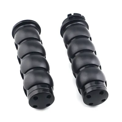 1  Black Handlebar Handle Grips For Yamaha Virago 250 535 750 1100 VMax • $33.99