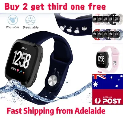 For Fitbit Versa / Versa Lite Versa2 Replacement Band Silicone Strap Wristband • $5.95